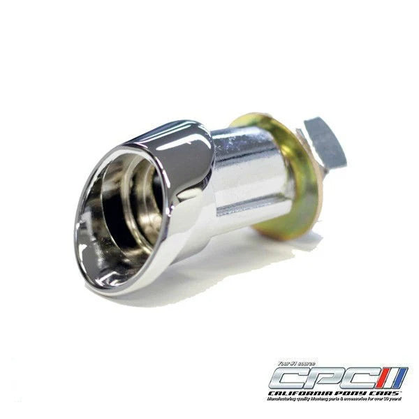 1964-1966 Mustang Trunk Lock Bezel Kit, Chrome EXT-646-203