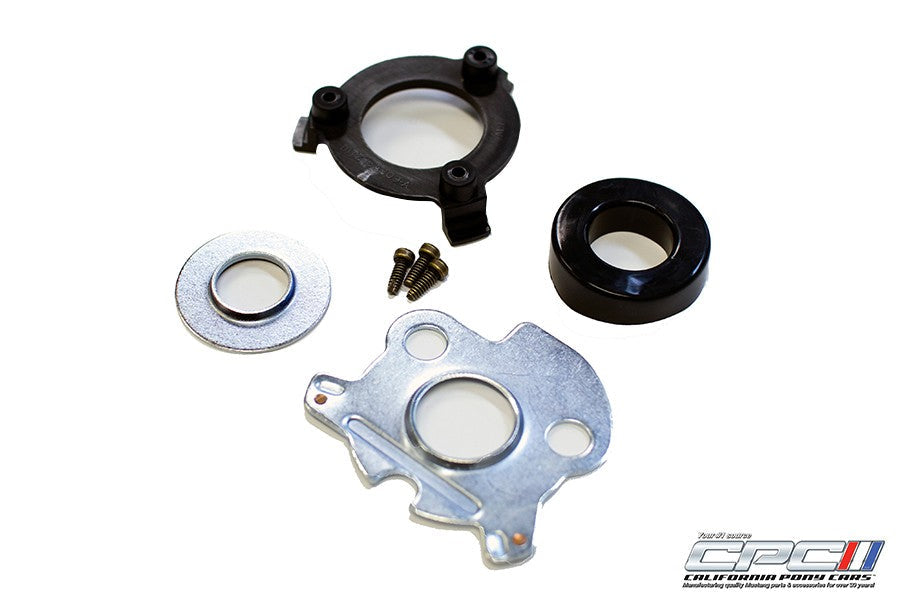 1965-1966 MUSTANG STANDARD STEERING WHEEL 3-SPOKE HORN RING CONTACT PLATE KIT