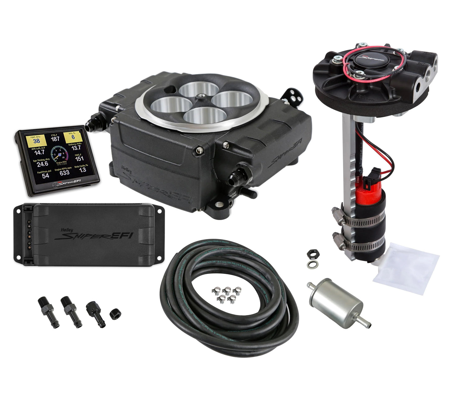 Sniper 2 EFI Kit w/PDM Black