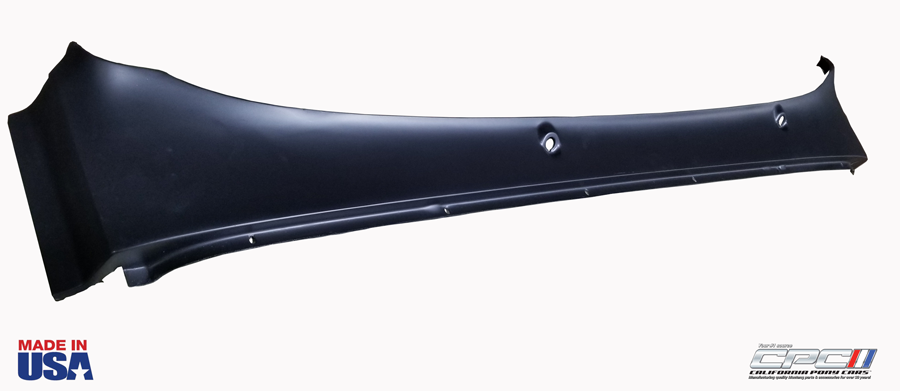 1967-72 CHEVROLET/GMC TRUCK OUTER COWL PANEL (SMOOTH WITH WIPER ARM HOLES)