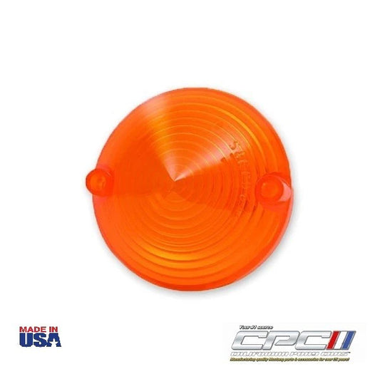 1965-1966 PARKING LAMP LENS, AMBER EXT-656-380