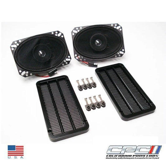 1965-1966 Mustang Door Speaker & Grille Kit AUD-066-007