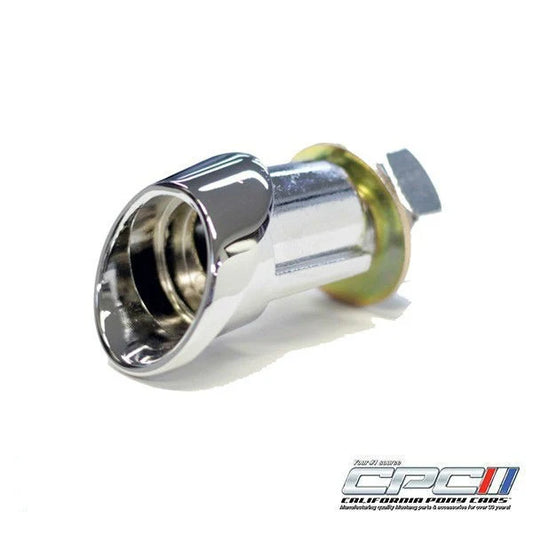1964-1966 Mustang Trunk Lock Bezel Kit, Chrome EXT-646-203