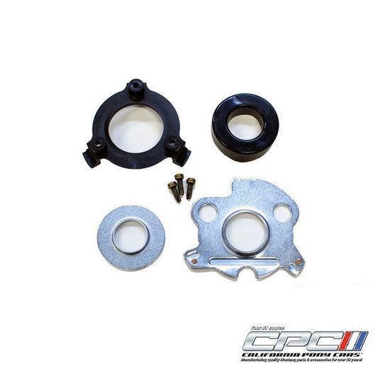 1965-1966 MUSTANG STANDARD STEERING WHEEL 3-SPOKE HORN RING CONTACT PLATE KIT