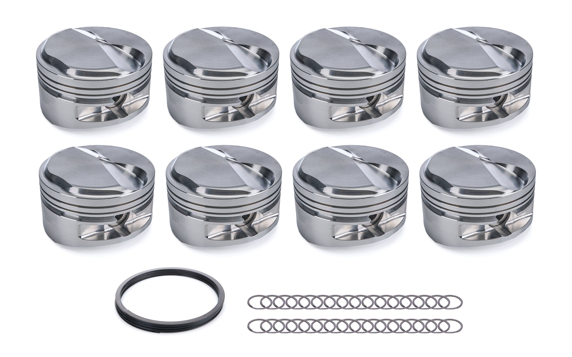 BBC Dome Piston Set 4.530 Bore  +22.3cc