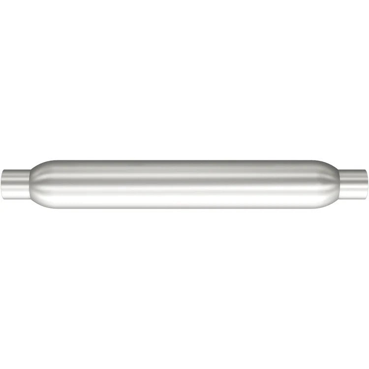 Glass Pack Muffler 2.25in Aluminized Small