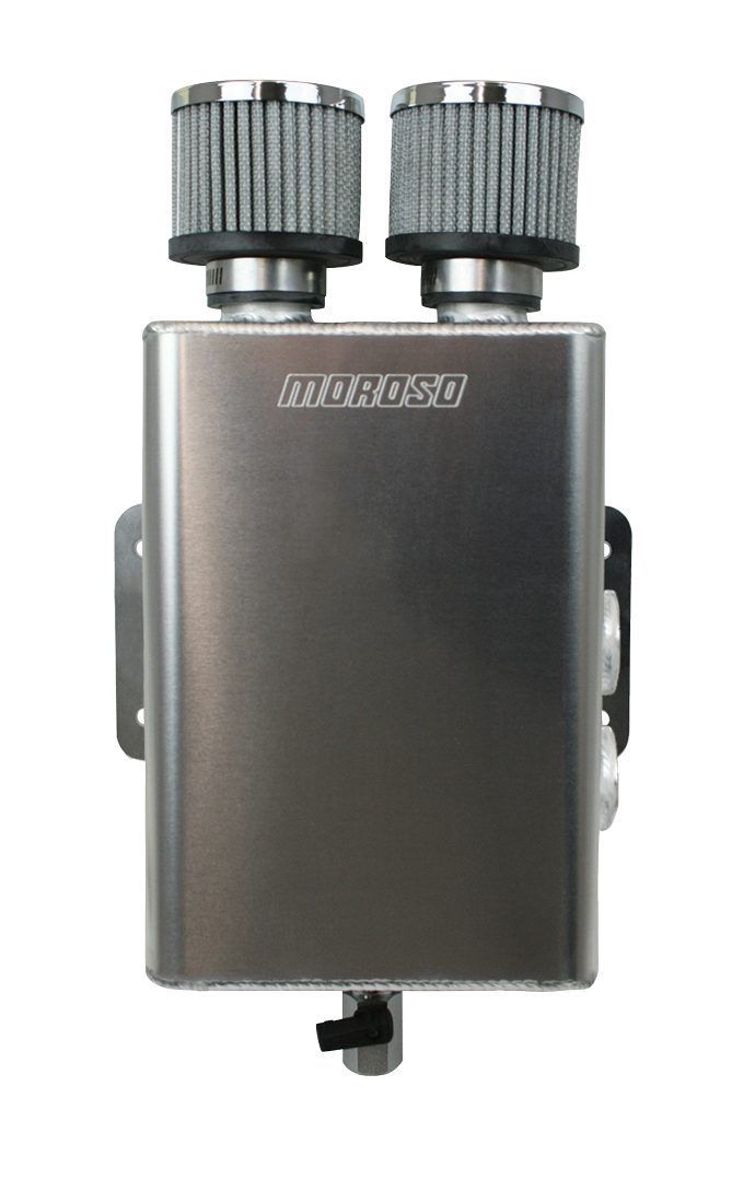 Air/Oil Separator Tank 2-Breathers / 2 16an Fem