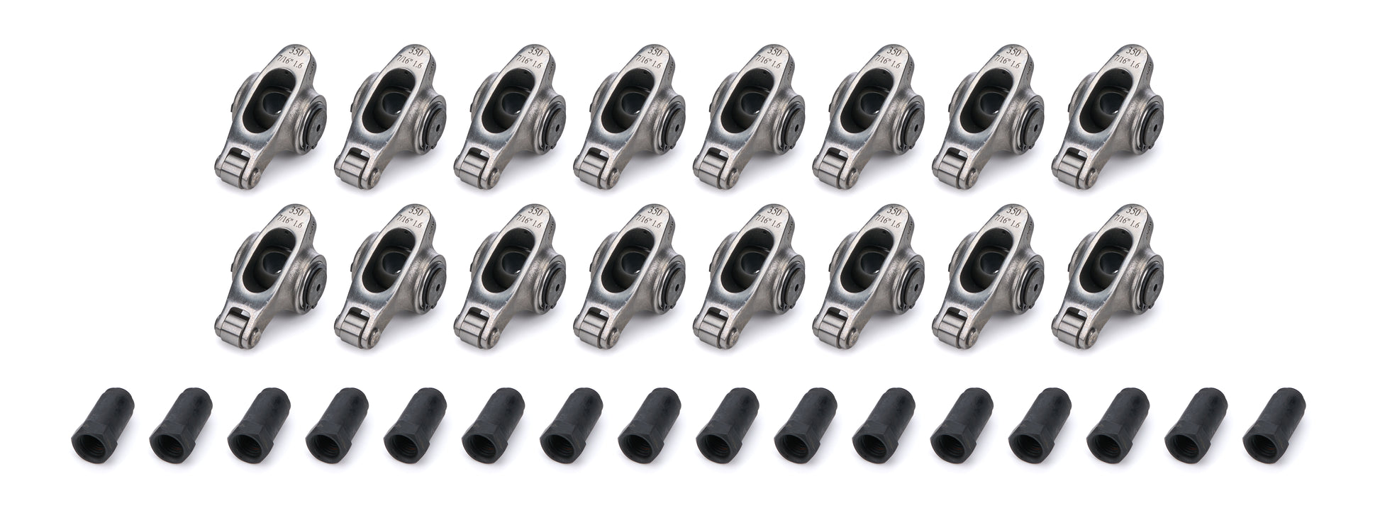 SBC S/S Roller R/A's - 1.6 Ratio 7/16 Stud